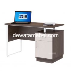 Meja Kantor Ukuran 120 - SIANTANO OT 156 / Grasse Grey Oak - Pastel Grey 